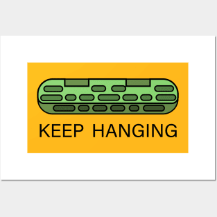 Keep Hanging - Bouldering / Climbing Posters and Art